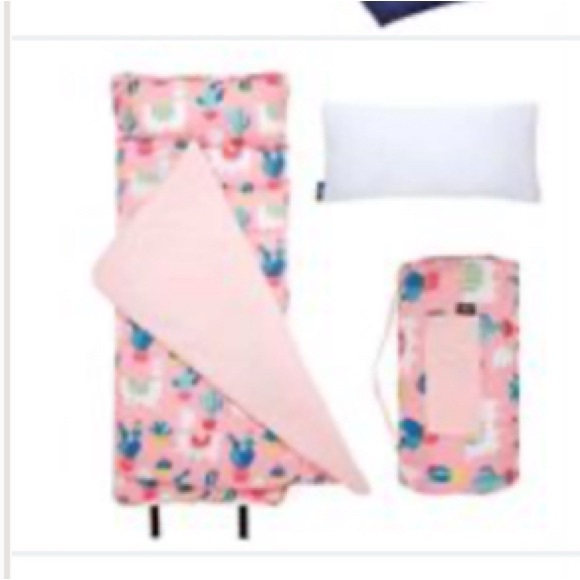 Other - Pink Floral Sleeping Bag Set- school nap time
